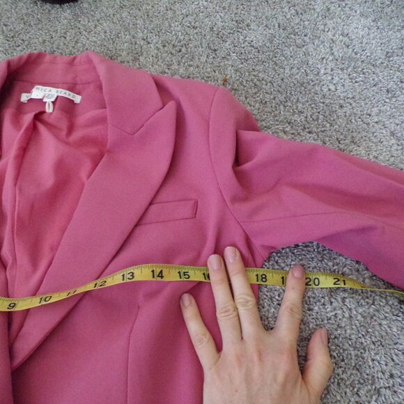 Veronica Beard mauve blazer 4 - Picture 6 of 12